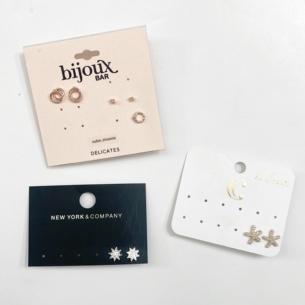 Bijoux Bar/New York & Company/Charming Charlie earrings